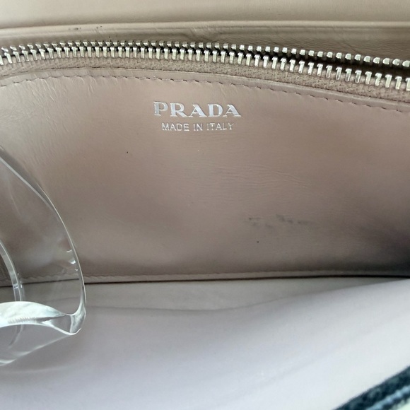 Saffiano Leather Continental Wallet , Taupe interior - Picture 3 of 8